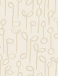 Seedlings Wallpaper by Susan Hable Swatch, Natural