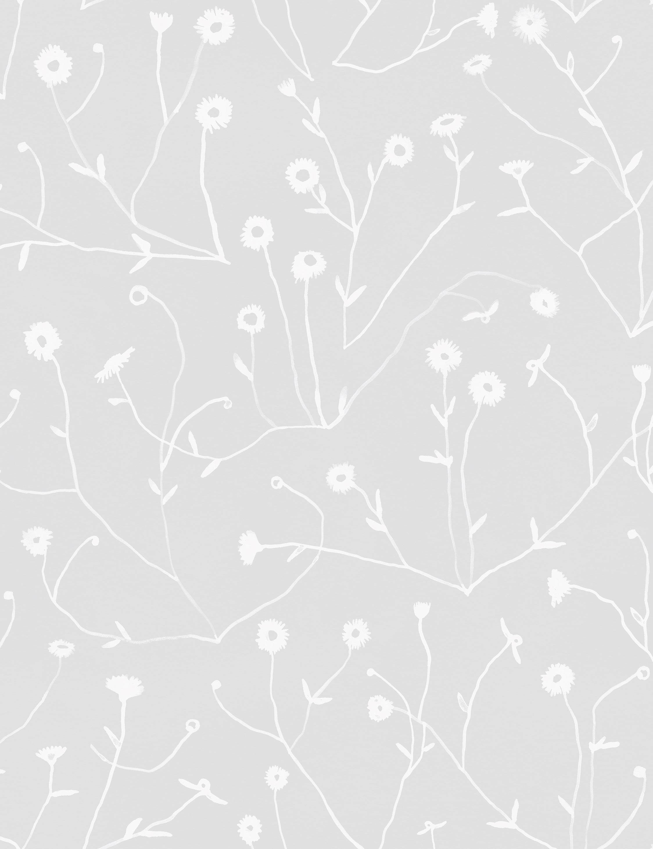 Curb Feelers Wallpaper by Susan Hable Swatch, Gray