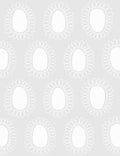 Garden Flower Wallpaper by Susan Hable Swatch, Gray