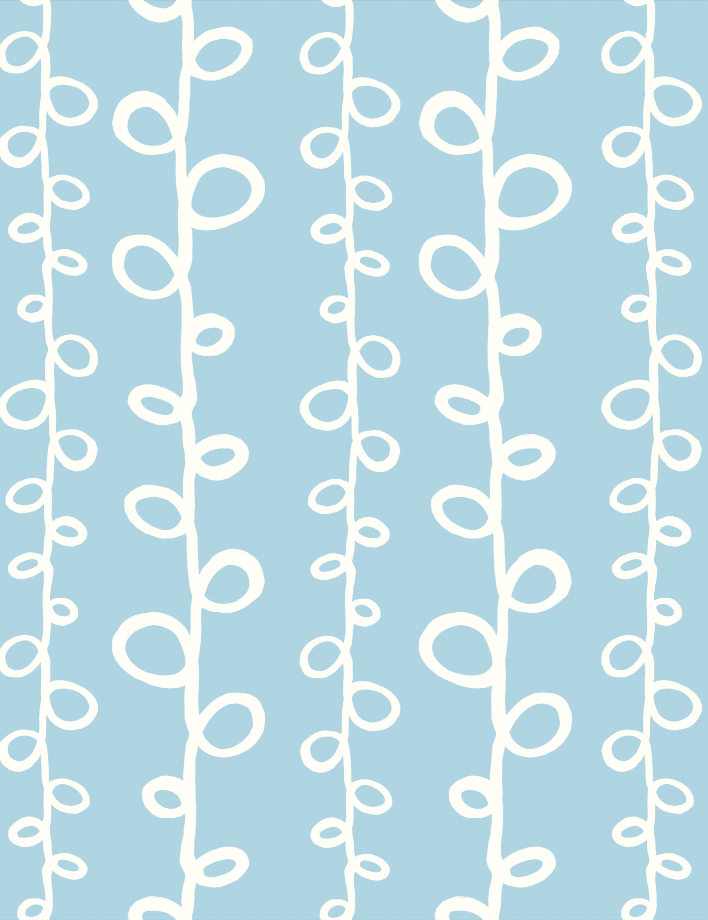 Reach Wallpaper by Susan Hable Swatch, Blue