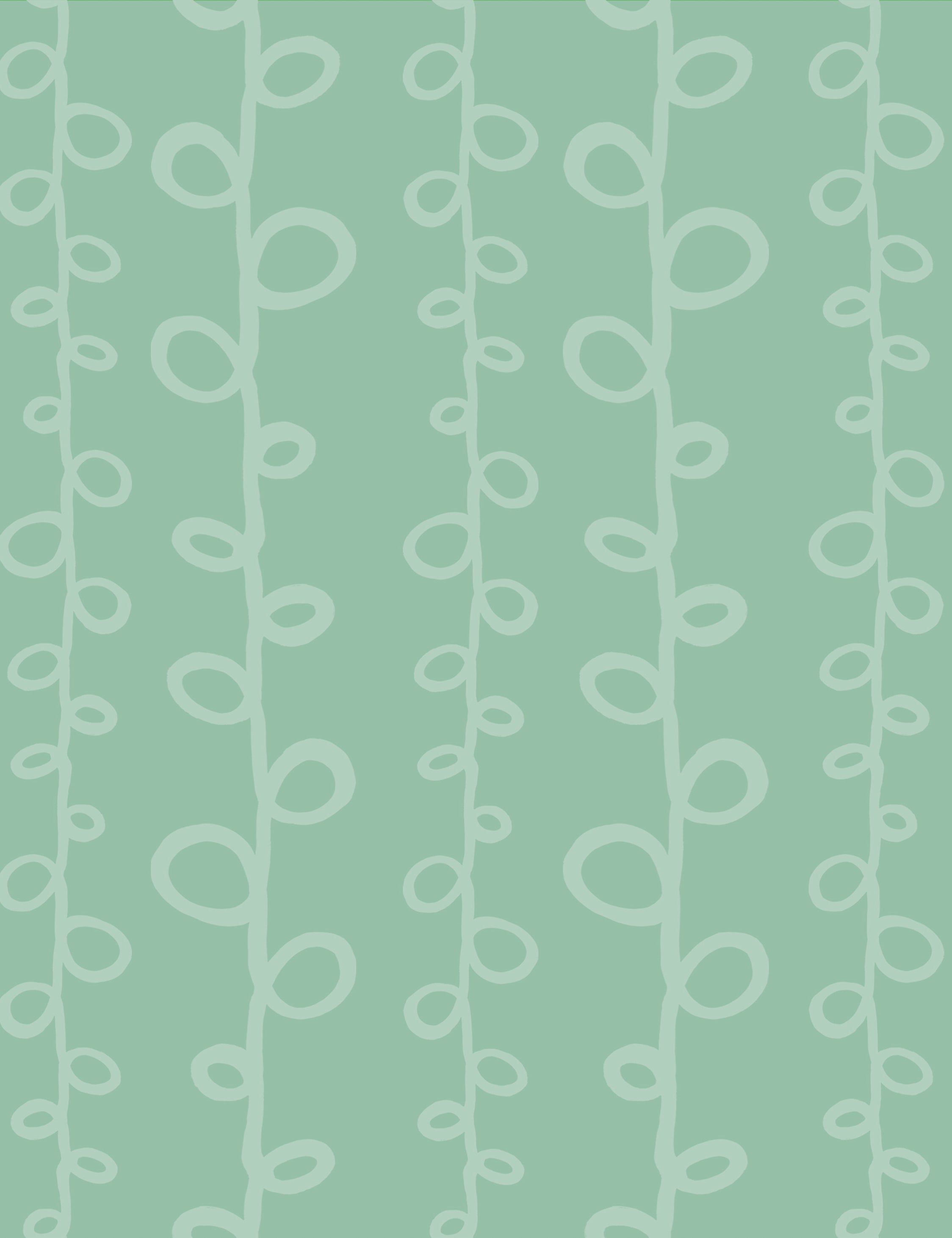 Reach Wallpaper by Susan Hable Swatch, Green