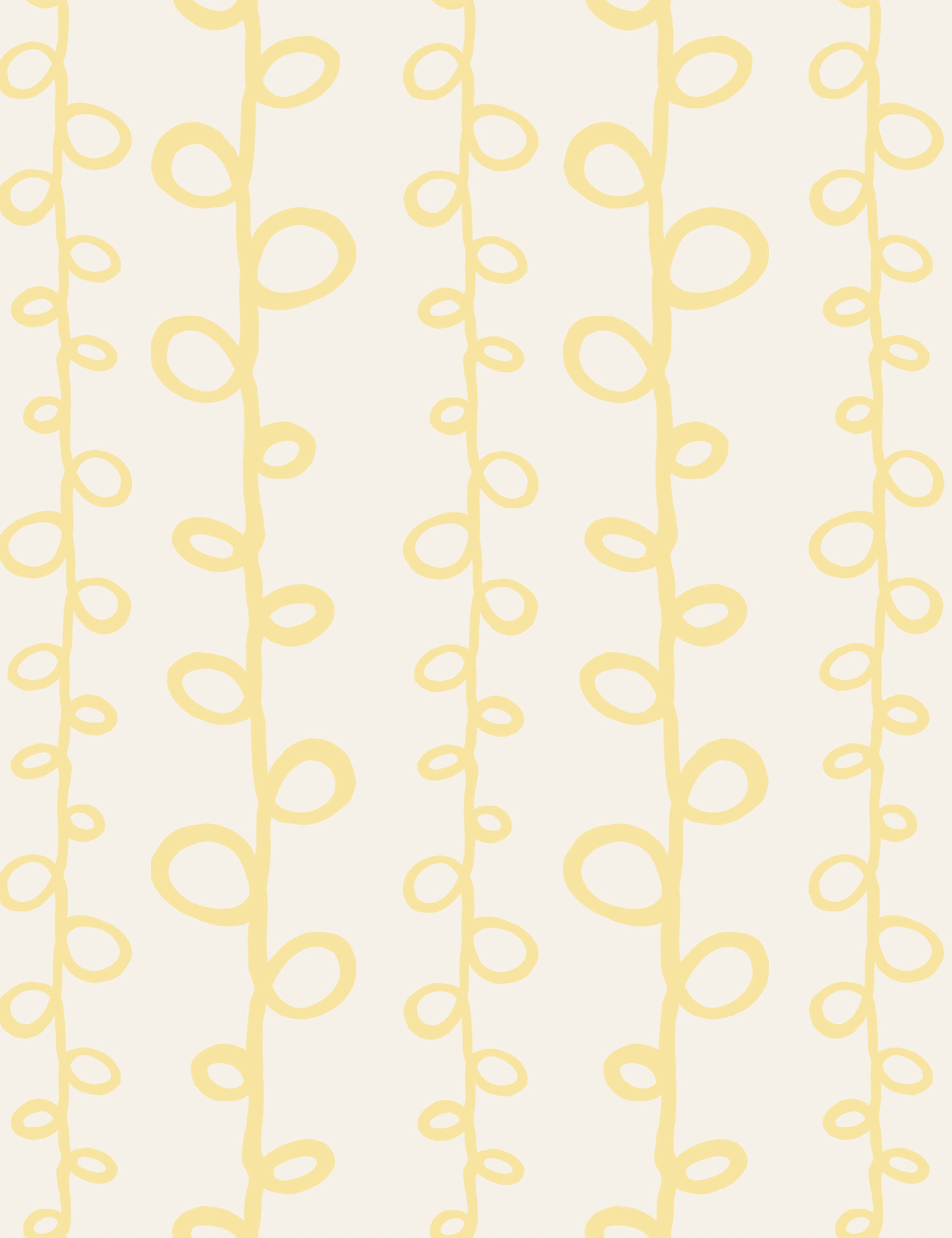 Reach Wallpaper by Susan Hable Swatch, Yellow