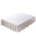 Linen Bed Skirt Washed Dust Ruffle