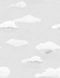 Les Nuages Wallpaper by Paule Marrot, Gray, Swatch