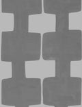 Modern Blocks Wallpaper by Paule Marrot, Slate, Swatch