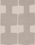 Modern Blocks Wallpaper by Paule Marrot, Natural, Swatch