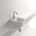 Ws Bath Collections 13 4 5 Ceramic Recessed Bathroom Sink With 1 Hole
