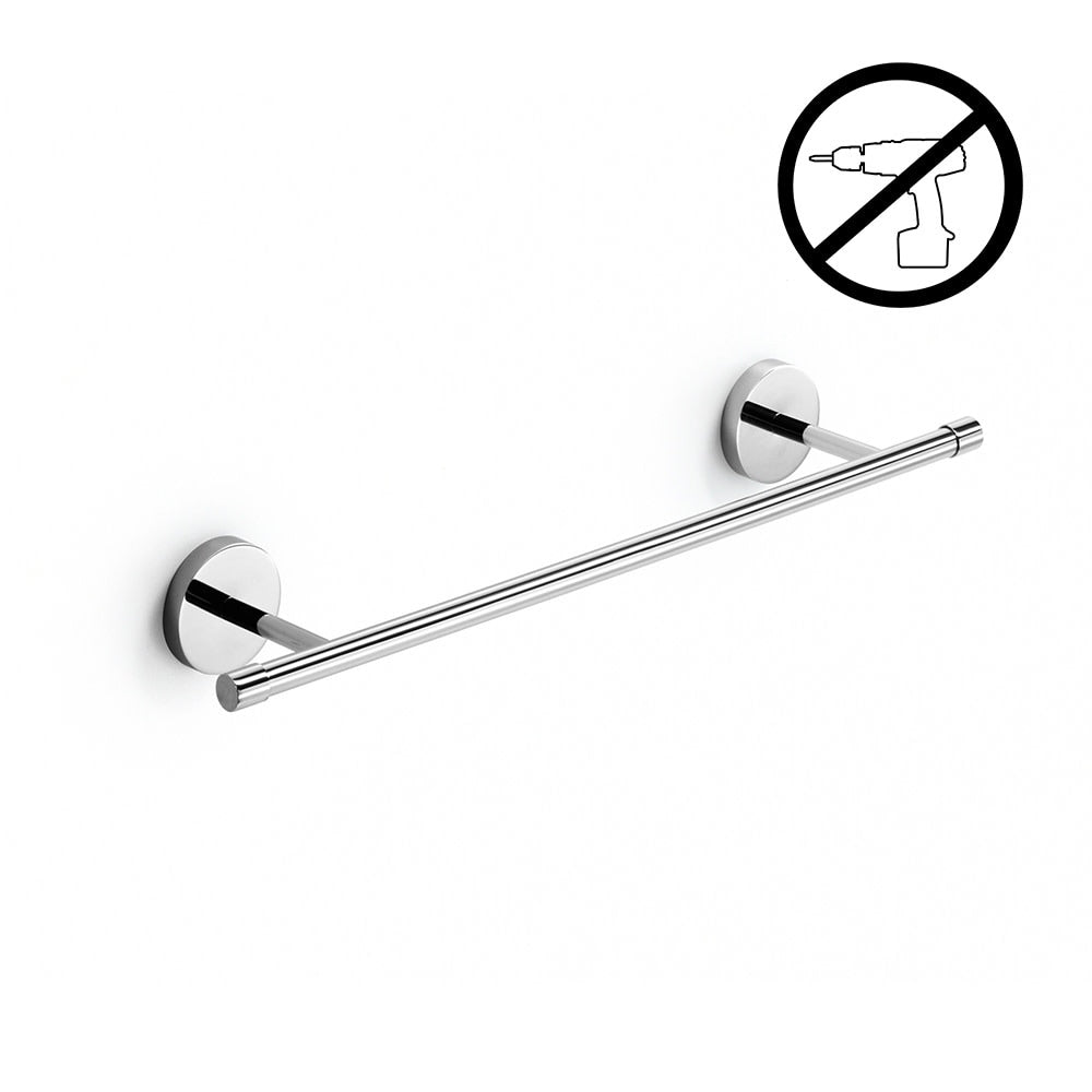 Ws Bath Collections Duemila 5512 G 15 7 10 Towel Bar From The Duemila Polished Chrome
