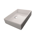Ws Bath Collections Unlimited 50A 19 11 16 Ceramic Undermount Vessel Bathroom Sink White