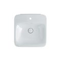 Ws Bath Collections 19 11 16 Ceramic Wall Mounted Bathroom Sink With