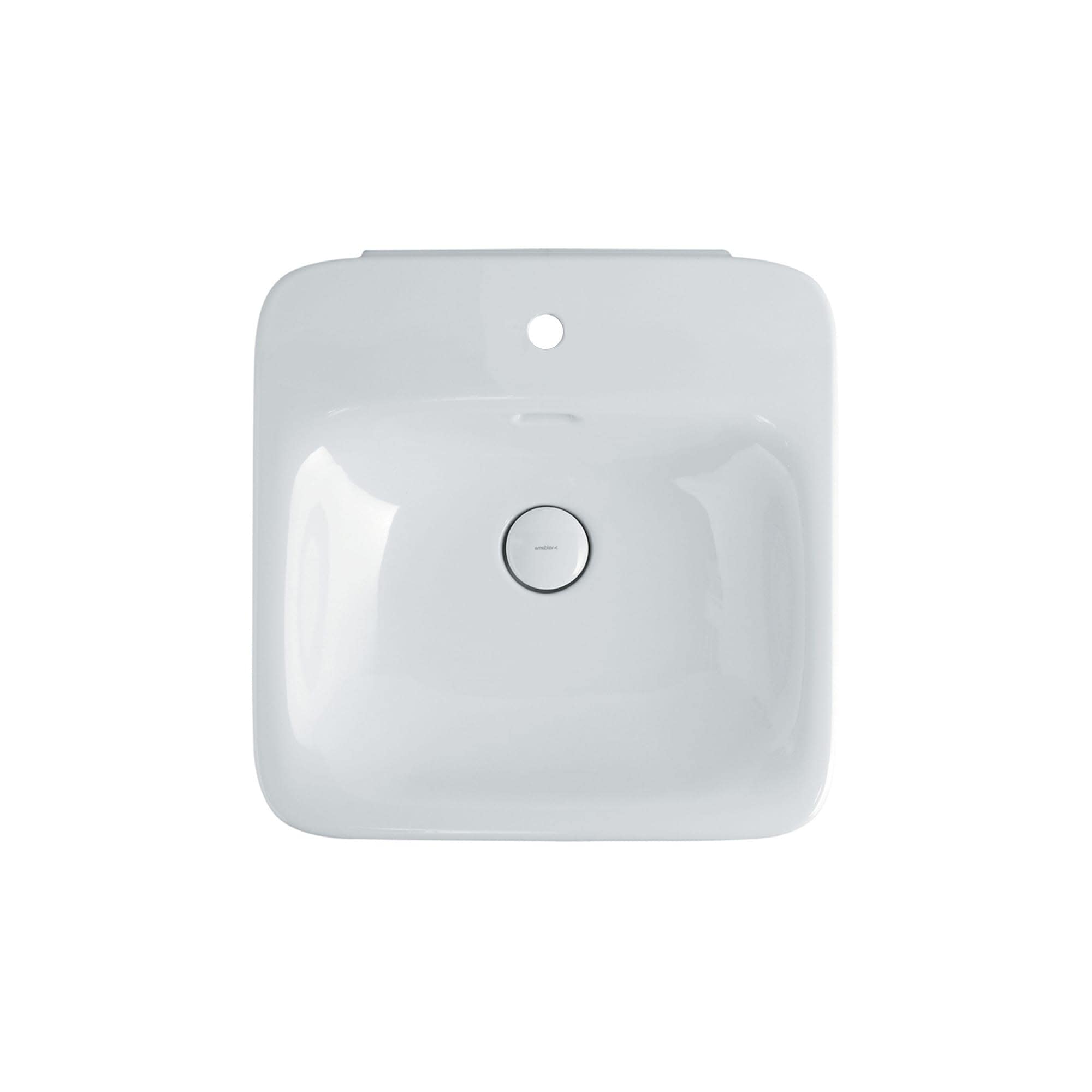 Ws Bath Collections 19 11 16 Ceramic Wall Mounted Bathroom Sink With