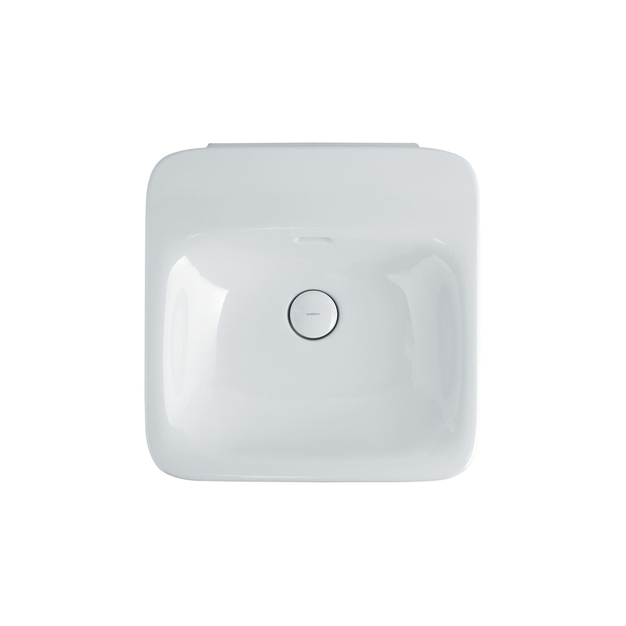 Ws Bath Collections 19 11 16 Ceramic Wall Mounted Bathroom Sink