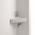 Ws Bath Collections 22 1 16 Ceramic Wall Mounted Bathroom Sink With 1