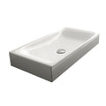 Ws Bath Collections Cento 3556 27 5 8 Ceramic Vessel Bathroom Sink White