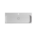 Ws Bath Collections 39 3 5 Ceramic Wall Mounted Vessel Bathroom