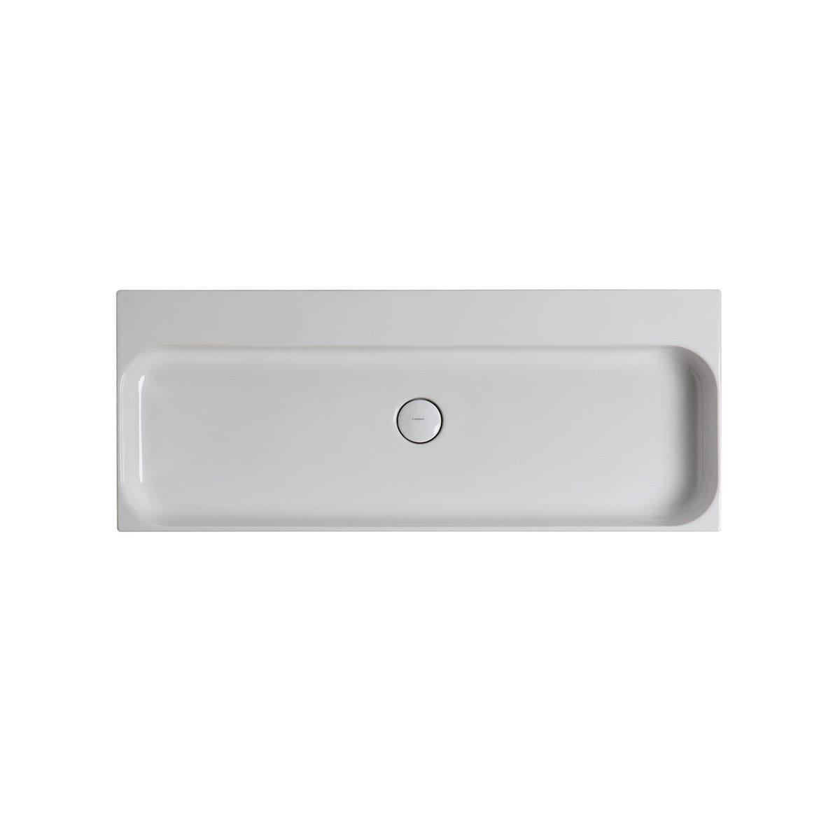 Ws Bath Collections 39 3 5 Ceramic Wall Mounted Vessel Bathroom