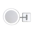 Ws Bath Collections Discolo Led H35 1 3X Magnifying Circular Makeup Polished Chrome