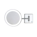 Ws Bath Collections Discolo Led 36 1 3X Magnifying Circular Makeup Polished Chrome