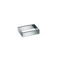 Ws Bath Collections Skuara 52808.29 4 Towel Bar From The Skuara Polished Chrome