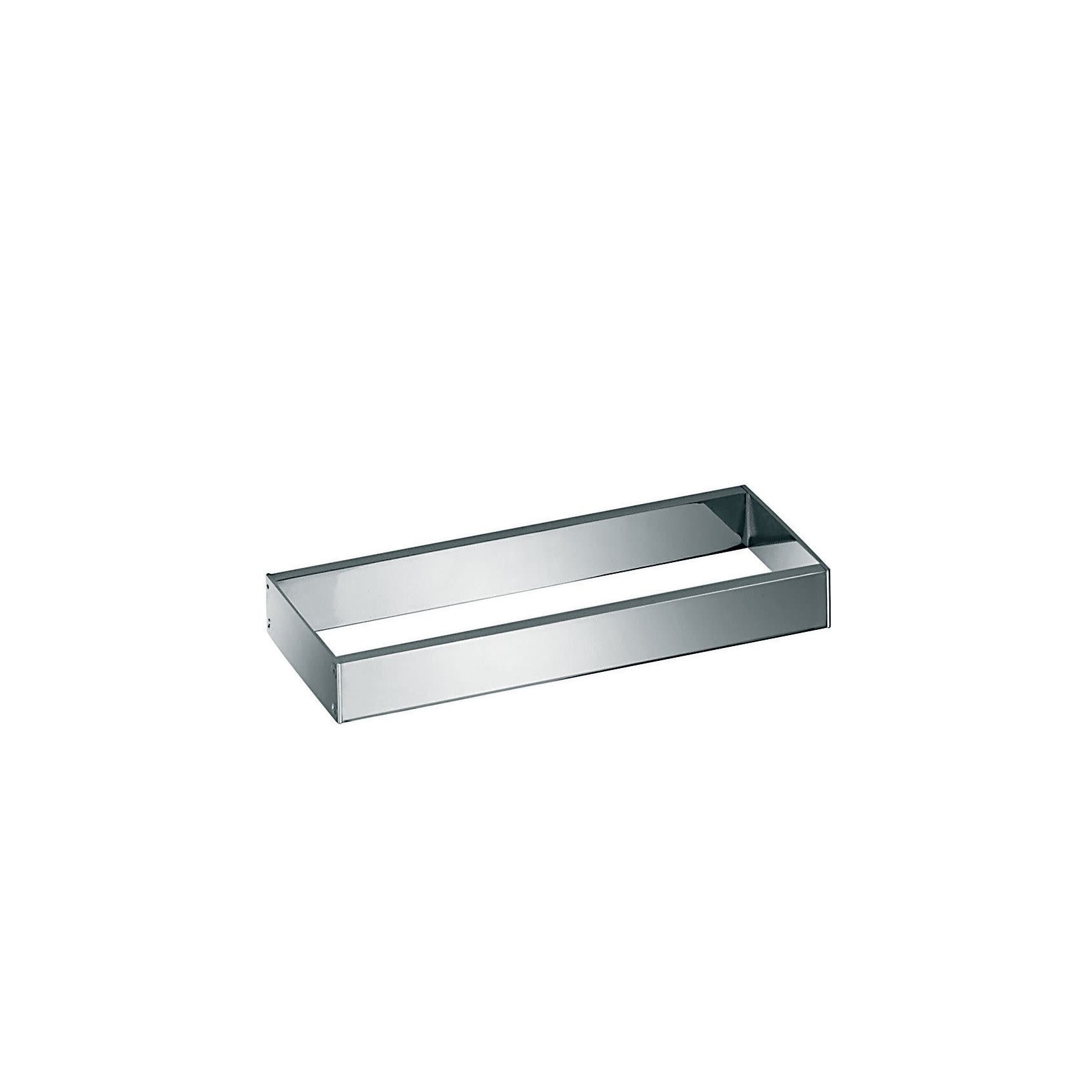 Ws Bath Collections Skuara 52812.29 8 Towel Bar From The Skuara Polished Chrome