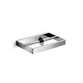 Ws Bath Collections Skuara 52807.29 9.1 Double Post Double Toilet Polished Chrome