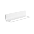 Ws Bath Collections Curva 5145 25 1 5 Towel Bar From The Curva White