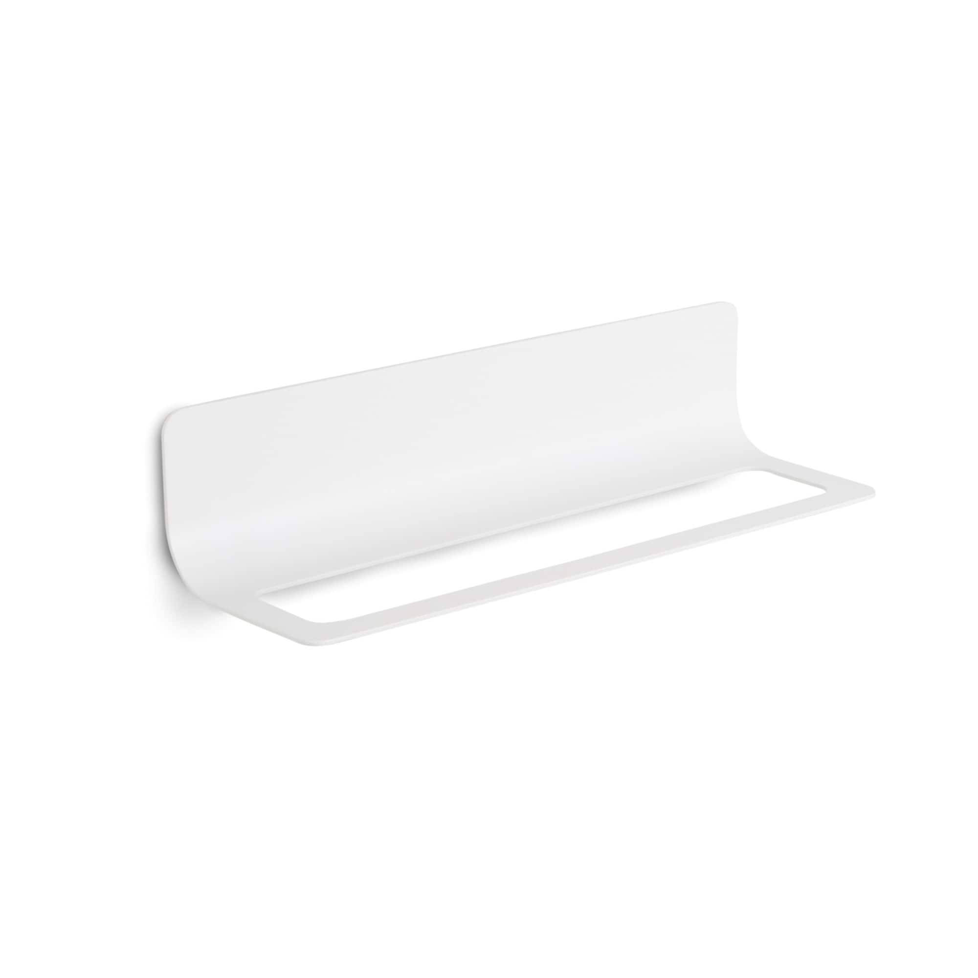 Ws Bath Collections Curva 5145 25 1 5 Towel Bar From The Curva White