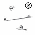Ws Bath Collections Gealuna Glue A1099G Gealuna Glue Bathroom Accessory Package Towel Bar Robe Hook Tissue Holder