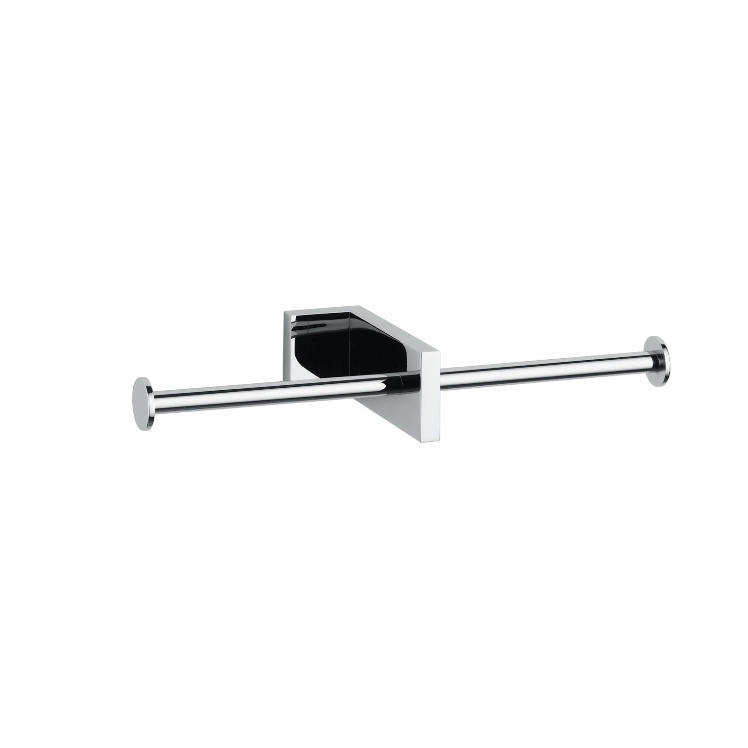 Ws Bath Collections Demetra 1942 Modern Wall Mounted Tissue Holder Polished Chrome