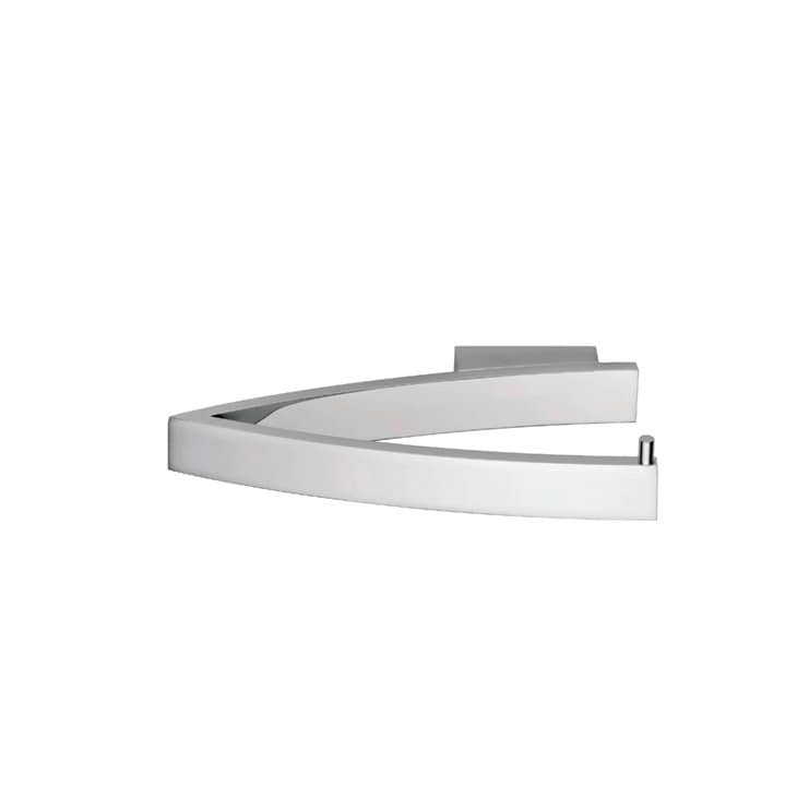 Ws Bath Collections Glam 1640 Modern Wall Mounted Tissue Holder From Polished Chrome