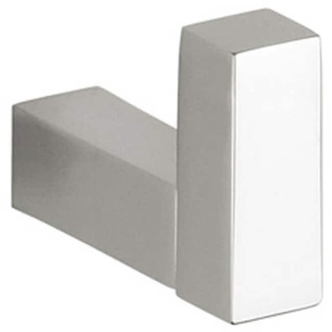 Ws Bath Collections Quadra Simple 0960 Quadra Simple Single Robe Hook Polished Chrome