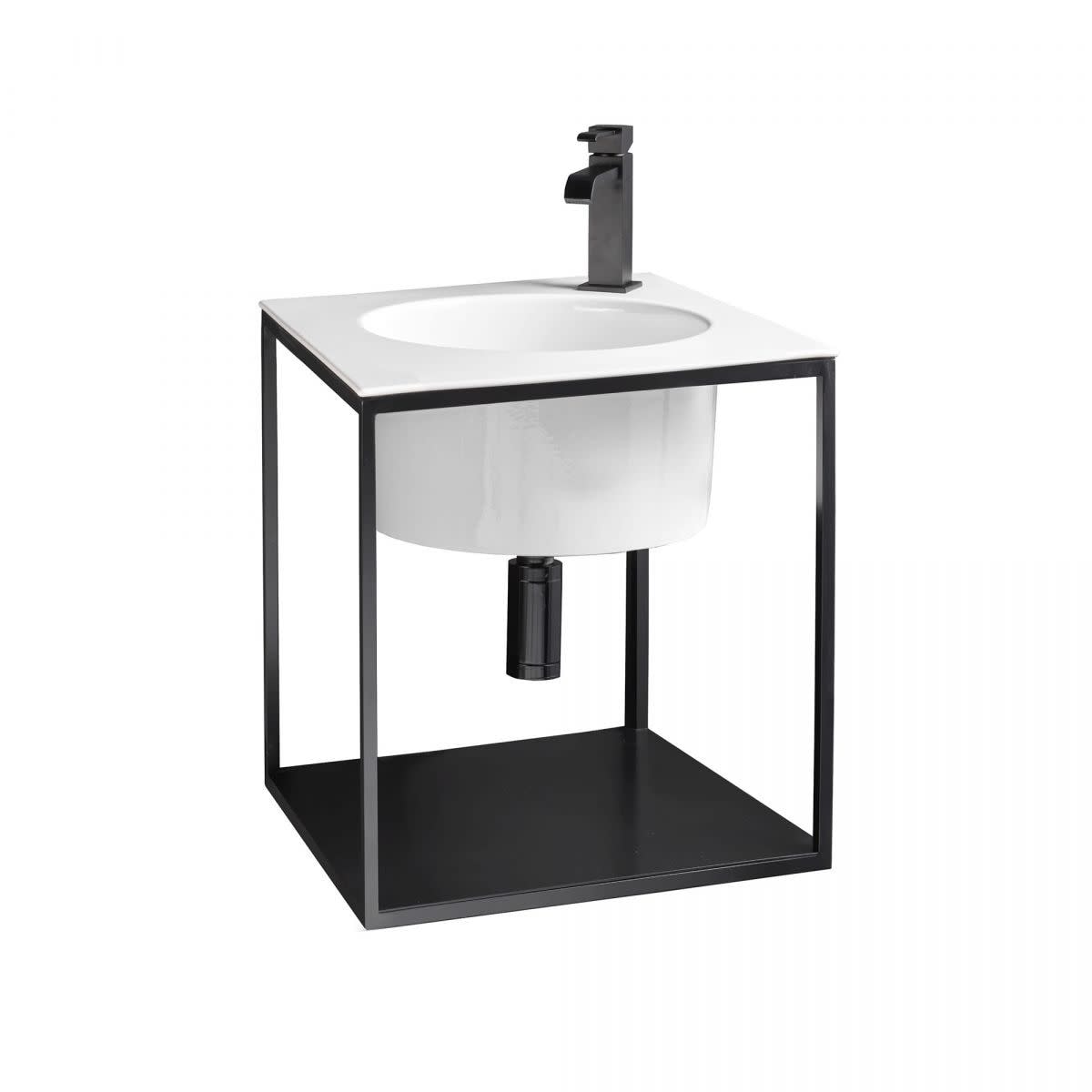 Ws Bath Collections Skyland Cp484809T Skyland 18.9 Metal Console Only