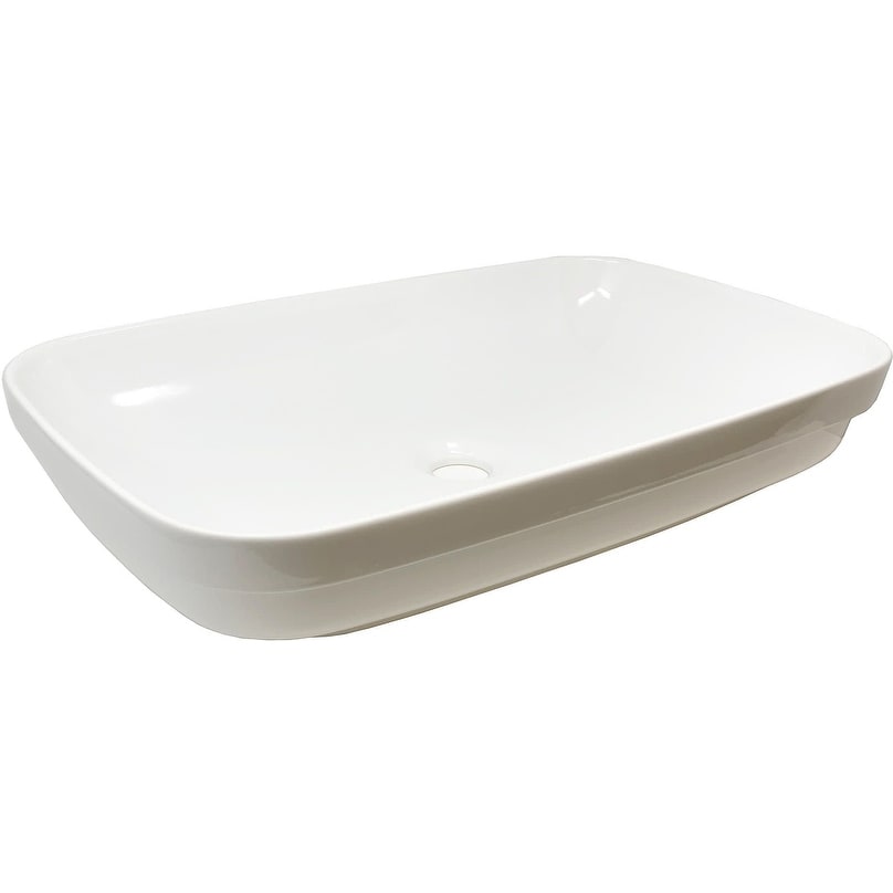 Ws Bath Collections Tribeca 23 3 5 Ceramic Vessel Bathroom Sink