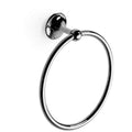 Ws Bath Collections Venessia 52921 Venessia 7 7 8 Towel Ring Polished Chrome