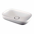 Ws Bath Collections Vision 6260 Vision 23 3 5 Vessel Bathroom Sink Ceramic White