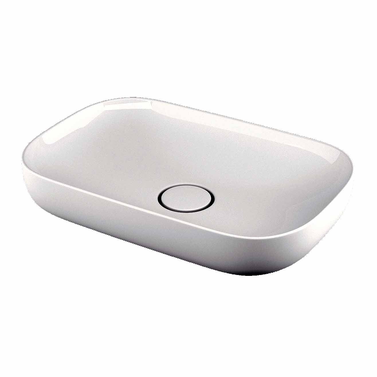 Ws Bath Collections Vision 6260 Vision 23 3 5 Vessel Bathroom Sink Ceramic White