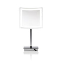 Ws Bath Collections Ws 83 Touch Spiegel 16 1 8 X 8 5 16 Square Flat Framed Lighted Mirror Polished Chrome
