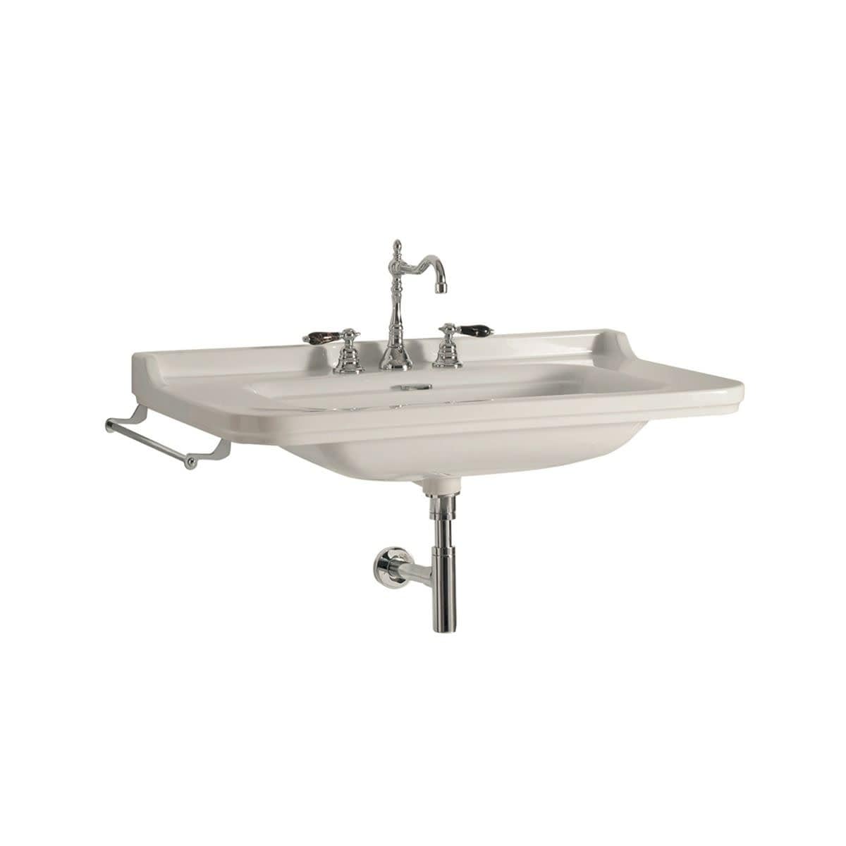 Ws Bath Collections Waldorf 4144K1.03 Waldorf 57 3 16 Three Hole Sink