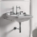 Ws Bath Collections Waldorf Ceramic White 23 3 5 Wall Mounted