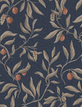 Scalamandre Vinnie Wallpaper Swatch by Sandberg, Classic Blue