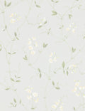Scalamandre Sanna Wallpaper by Sandberg, Light Blue Swatch