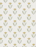 Scalamandre Maskrose Wallpaper Swatch by Sandberg, Green