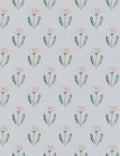 Scalamandre Maskrose Wallpaper Swatch by Sandberg, Blue