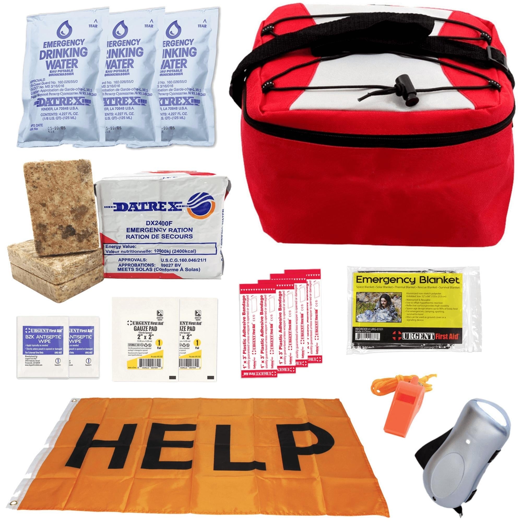 Wsk 72 Hour Emergency Commuter Survival Kit Multicolor
