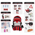Wsk Emergency Auto Survival Kit Essential Roadside Gear Multicolor