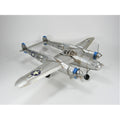 Wwii Inspired Model Twin Boom Aircraft In Silver Small