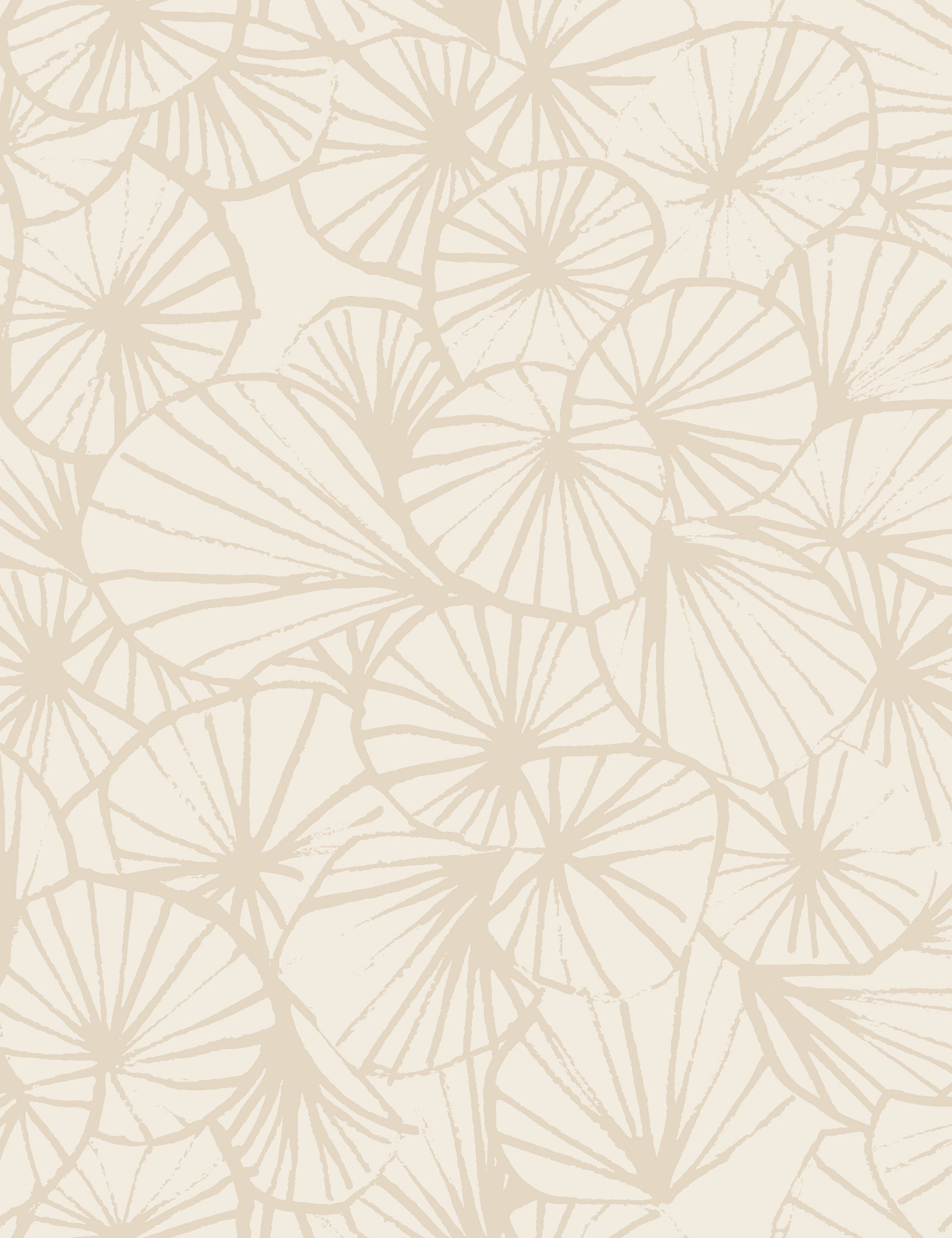 Tampopo Wallpaper by Yuki Osada Swatch, Natural