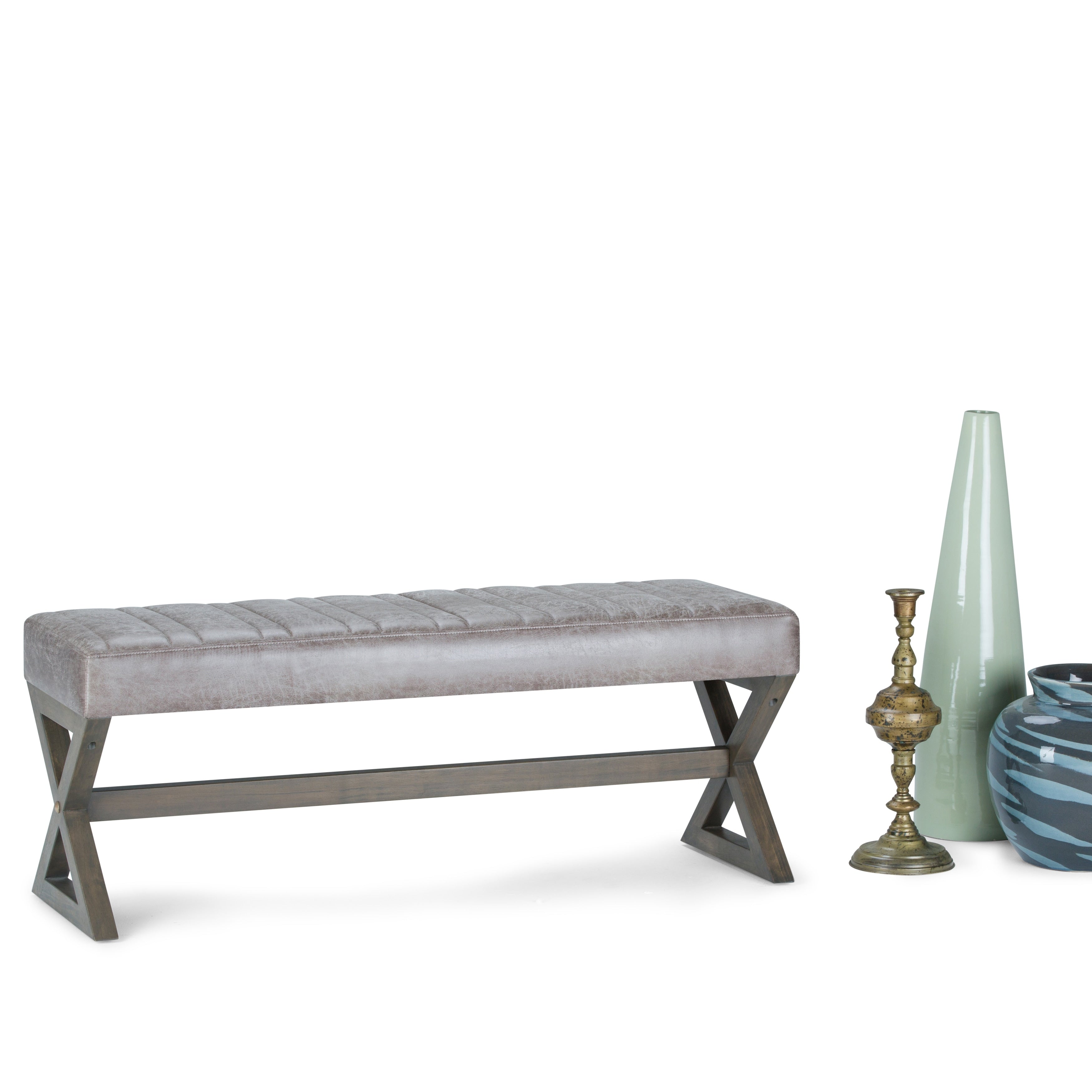 Wyndenhall David Modern Upholstered Ottoman Bench