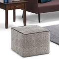 Wyndenhall Dougan Patterned Square Pouf