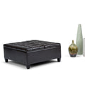 Wyndenhall Elliot Coffee Table Storage Ottoman With Lift Top